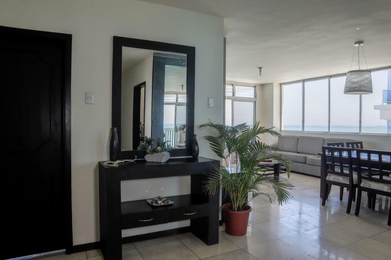 Departamento Completo Frente Al Mar San Lorenzo Salinas Luaran gambar